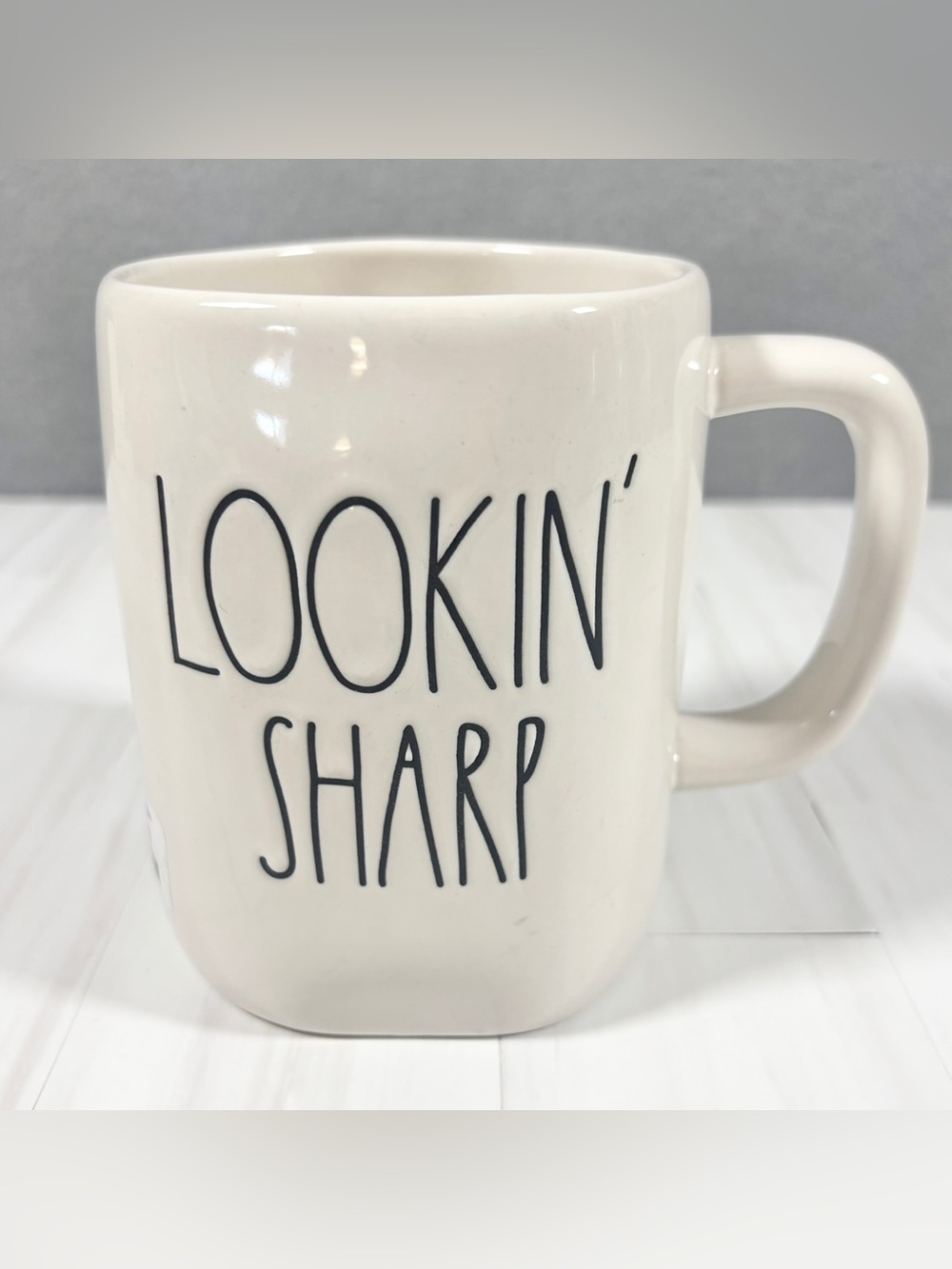 New RAE DUNN LOOKIN SHARP Succulent Cactus Coffee Mug Planter LL Cup NWT